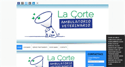 Desktop Screenshot of lacorte-vet.com